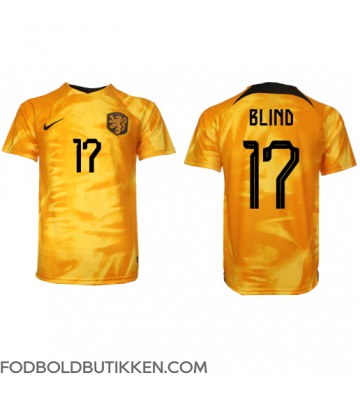 Holland Daley Blind #17 Hjemmebanetrøje VM 2022 Kortærmet